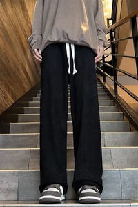 【网136】灯芯绒加绒裤子男款秋冬休闲长裤A079-K90--P33-42图片