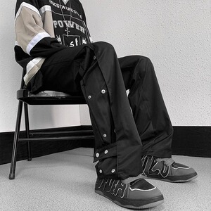 【网38】25休闲裤男秋冬季加绒oversize裤子A079-A584-P35-40图片