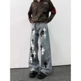 【网119】日系牛仔裤A079-N7070-P58，男装牛仔裤，电商A079