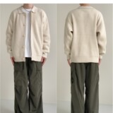【网32】开衫POLO领针织衫外套A079-2347-P50，男装针织衫/毛衣，电商A079