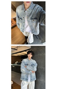 【网7】百搭情侣牛仔外套A079-JK8643-P67图片