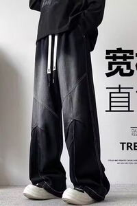 【294】直筒牛仔裤男春秋款加大大码男装A079-1042-P40图片