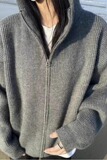 【122】秋冬季cleanfit半拉链连帽毛衣男针织外套A079-MY108-P57，男装针织衫/毛衣，电商A079