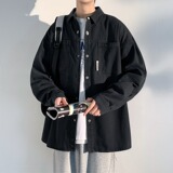 【网160】翻领休闲衬衫大码外套A079-CS01-P51-54，男装衬衫，电商A079