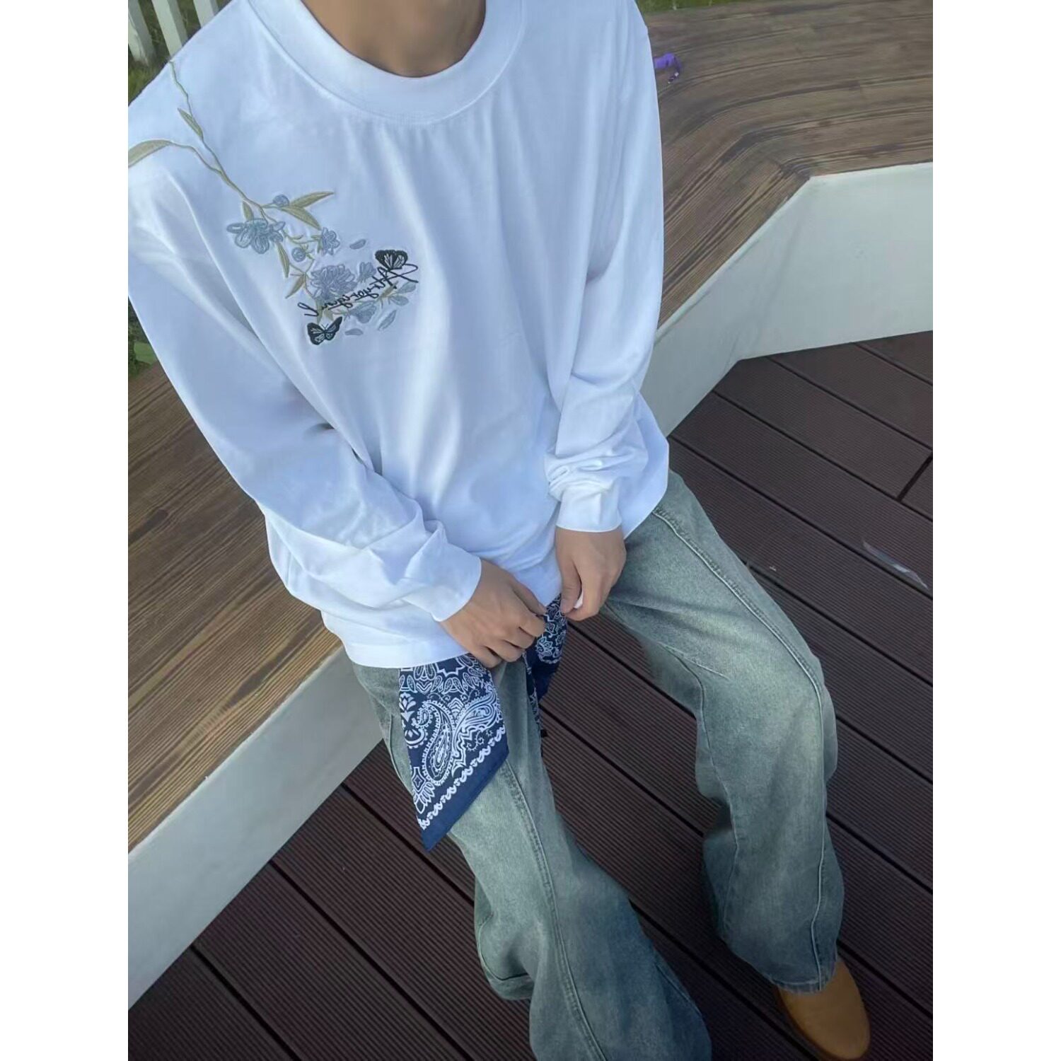 【网29】束口长袖-220克纯棉-刺绣A079-1085-P39,男装卫衣,电商A079