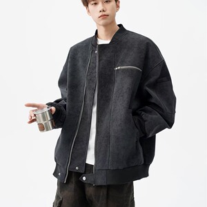 【网23】夹克棒球服上衣潮牌开衫男A079-J376-P69图片