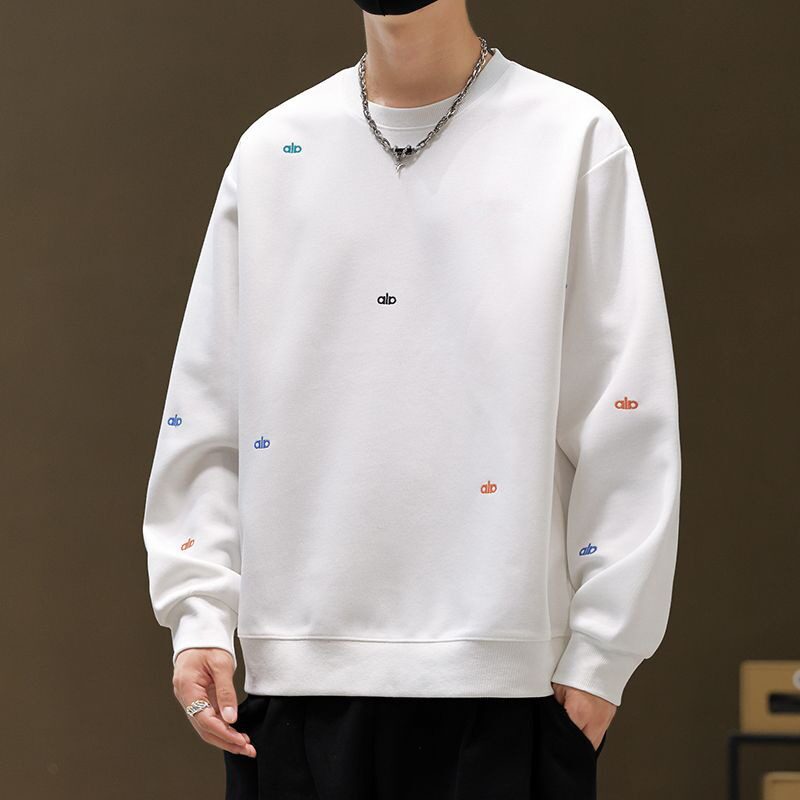 【195】新款卫衣刺绣高级感长袖t恤男款休闲打底衫A079-W41-P40,男装T恤,电商A079