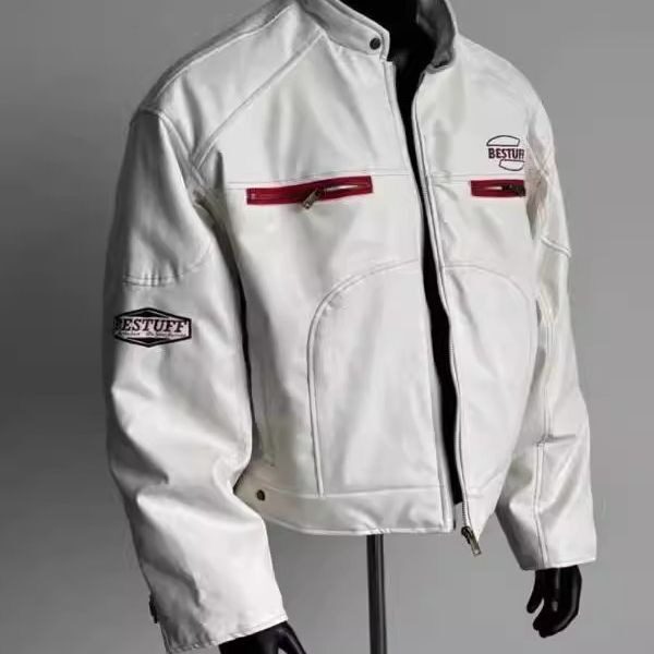 【网图有货11】赛车立领夹克A079-P610-P63，男装夹克，电商A079