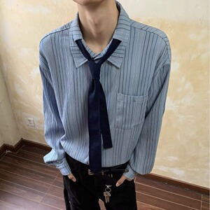 【94】5方领职业衬衫百搭免烫男士商务衬衣A079-CS317-P44图片