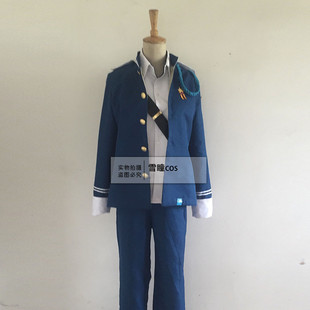 时之歌project cos 赛科尔·路普cos服 cosplay服装军装套装动漫