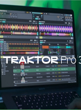 TRAKTOR PRO 3 打碟软件苹果系统dj打碟软件自动对拍软件