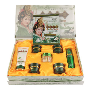 正品丹雪尼兰美提亮消黄中华古韵早晚霜七合一套装化妆品五六件套