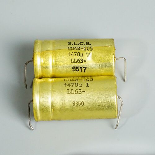 法国十月SLCE轴向电容470uF63V