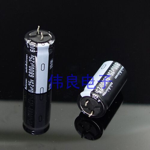 6800UF25V尼吉康电解电容VR原装