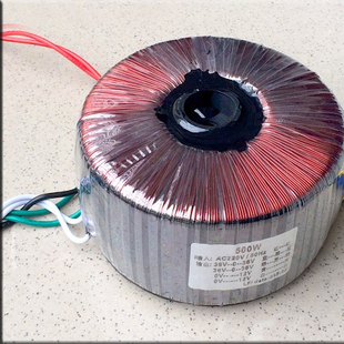 500W环形变压器 输出两组三线36V+两组12V 次级10线输出