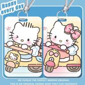 hellokitty情侣卡通可爱滑盖卡套饭卡公交卡身份保护套门禁校园卡