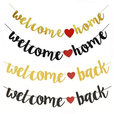 welcomehomeback欢迎回家装饰