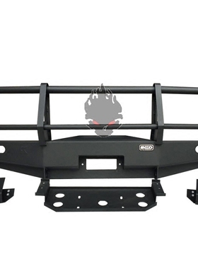 LC80牛栏前杠改装绞盘杠越野防撞杠 前保险杠竞技杠锰钢铝镁合金