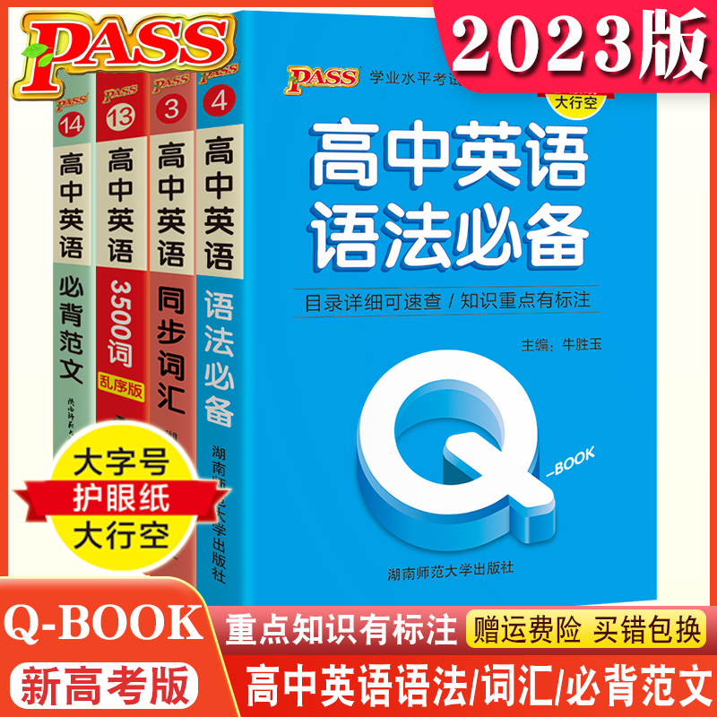 中英语语法必备同步词汇新高考版