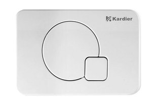 卡地尔水箱按钮隐藏式水箱面板暗装水箱盖板卫生间蹲便器水箱按钮