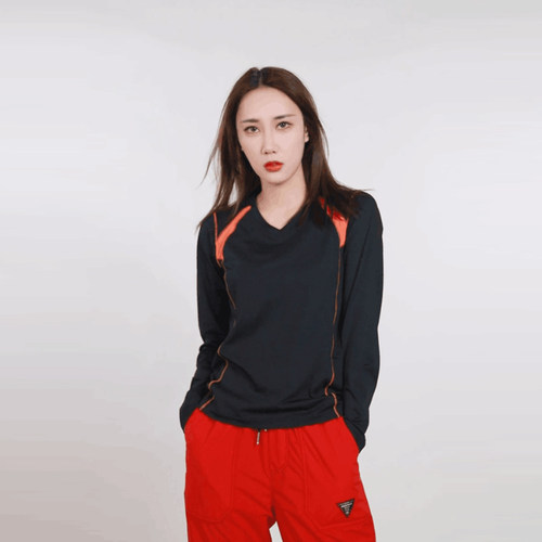 勘探基地户外运动速干T恤女