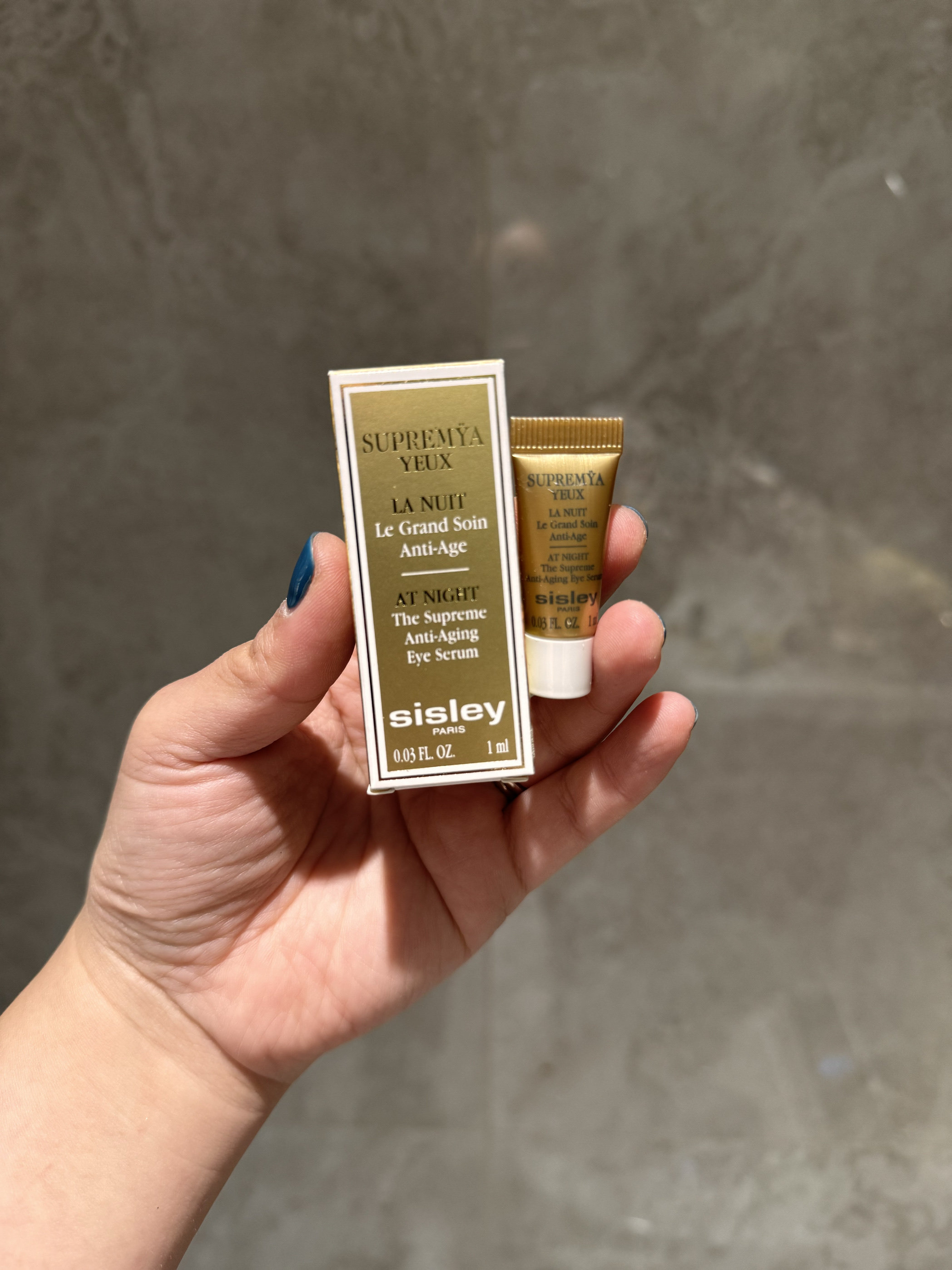 希思黎Sisley 致臻夜间修护眼部精华露1ml 会员礼到26年12月