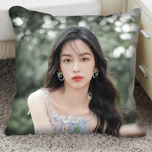 周也抱枕定制照片周边人形玩偶公仔学生办公室靠枕腰枕生日礼物