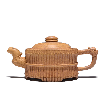 吉羊龙窑柴烧全手工原矿黄金段泥