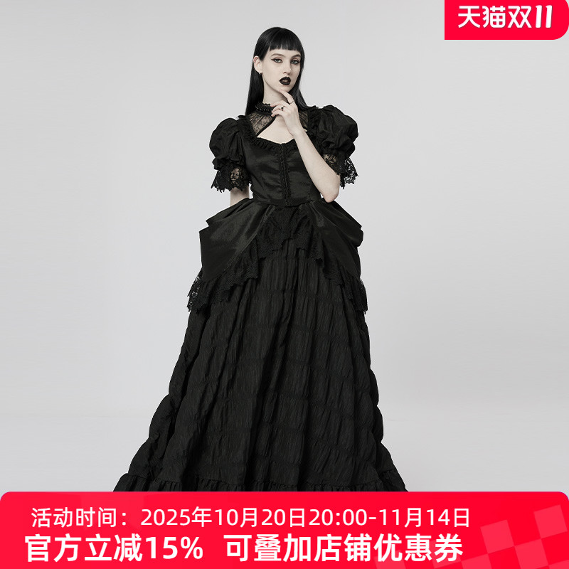 哥特华丽蛋糕礼服裙女