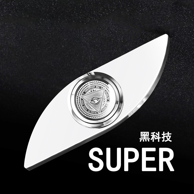 EDC权势之眼不锈钢指尖陀螺 EDC解压玩具成人减压玩具 - 实物图