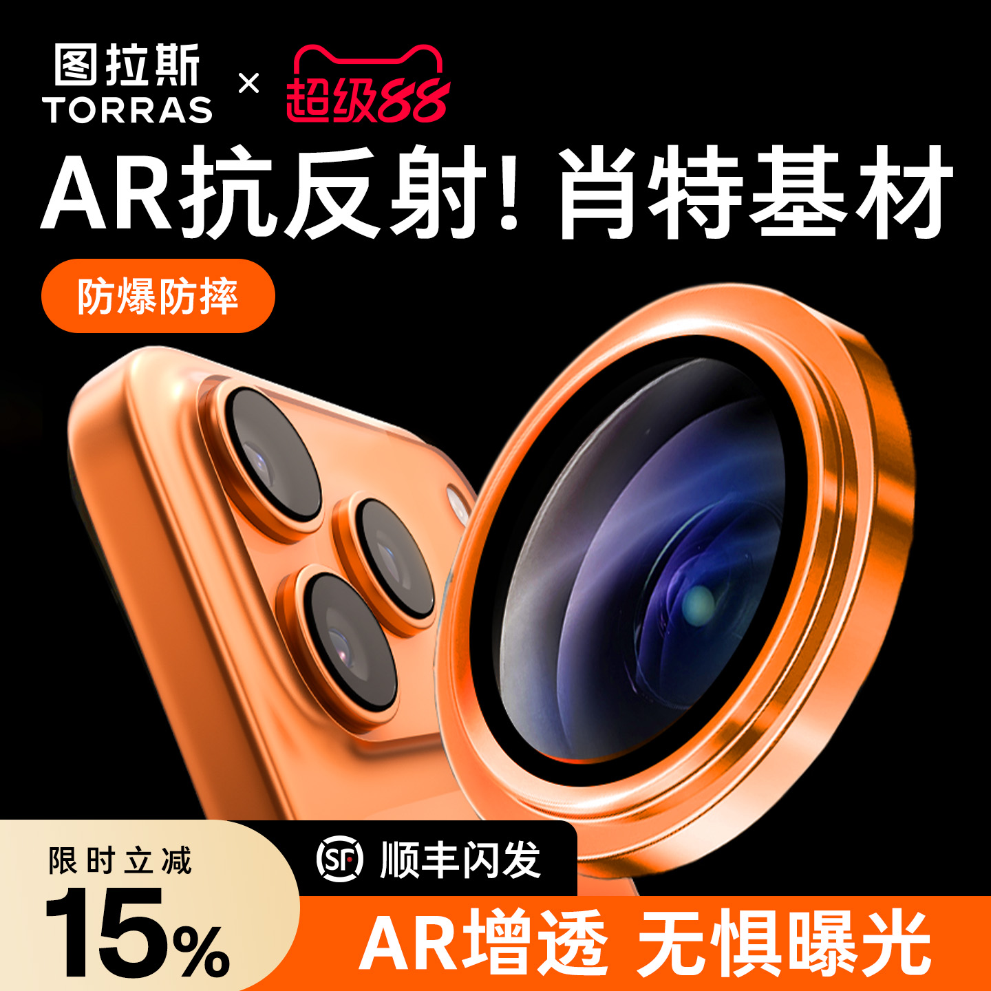 进口肖特基材！17现货防爆镜头膜