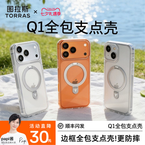 图拉斯Q1全包透明支点壳