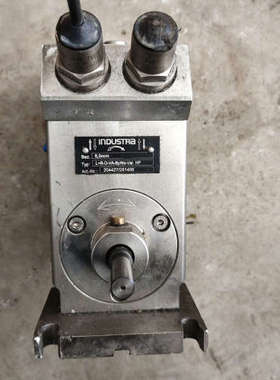 NDUSTRa喷涂齿轮泵，物品实景实物图片，成色如图自定义，