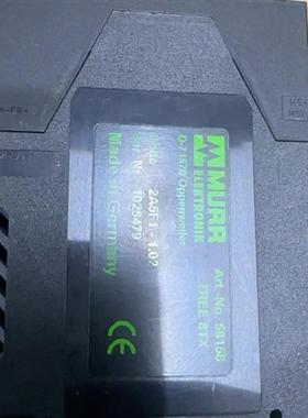 库存全新穆尔 MURR 58158 8口交换器 TREE 8TX 精需询价