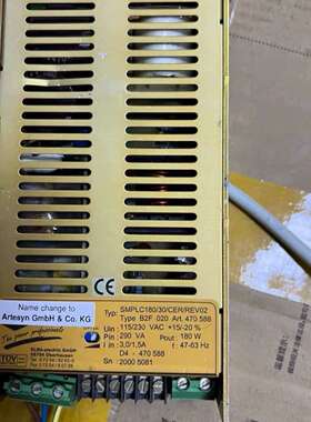 西门子主机B2F020电源