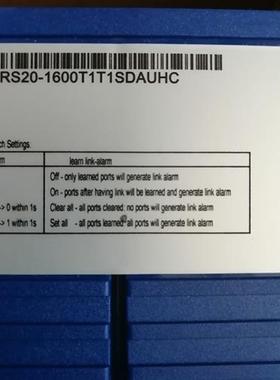 库存全新工业交换机RS20-1600T1T1SDAUHC工程剩需询价