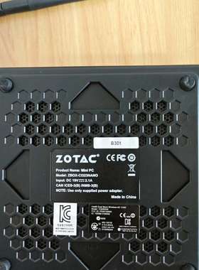 ZBOX-CI323NANO，索泰双千兆网口超主机