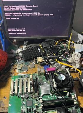 库存全新D865GBF/D865PERC 工控主板 拆机充新原需询价