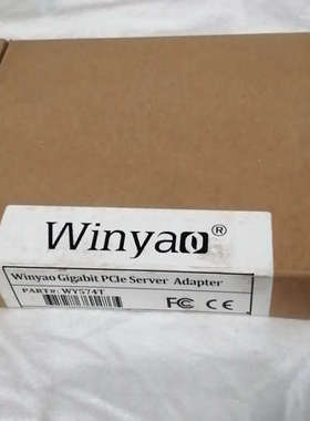 Winyyao  WY574T千兆网卡，全新原装未拆封一个（
