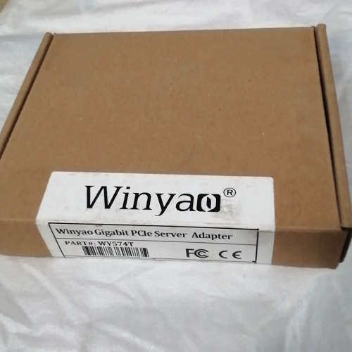 Winyyao  WY574T千兆网卡，全新原装未拆封一个（