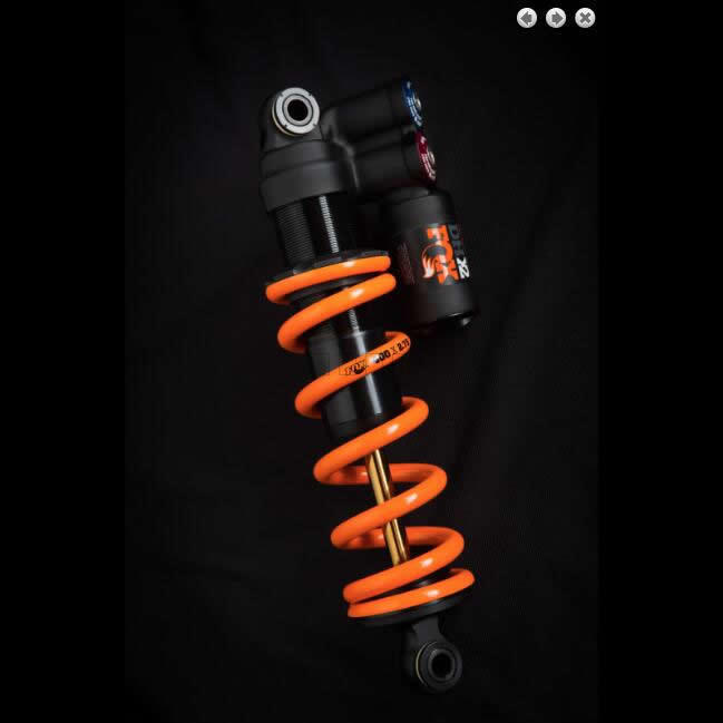 2017款FOX DHX2避震器 弹簧减震器 高低速压缩调节 高低速回弹