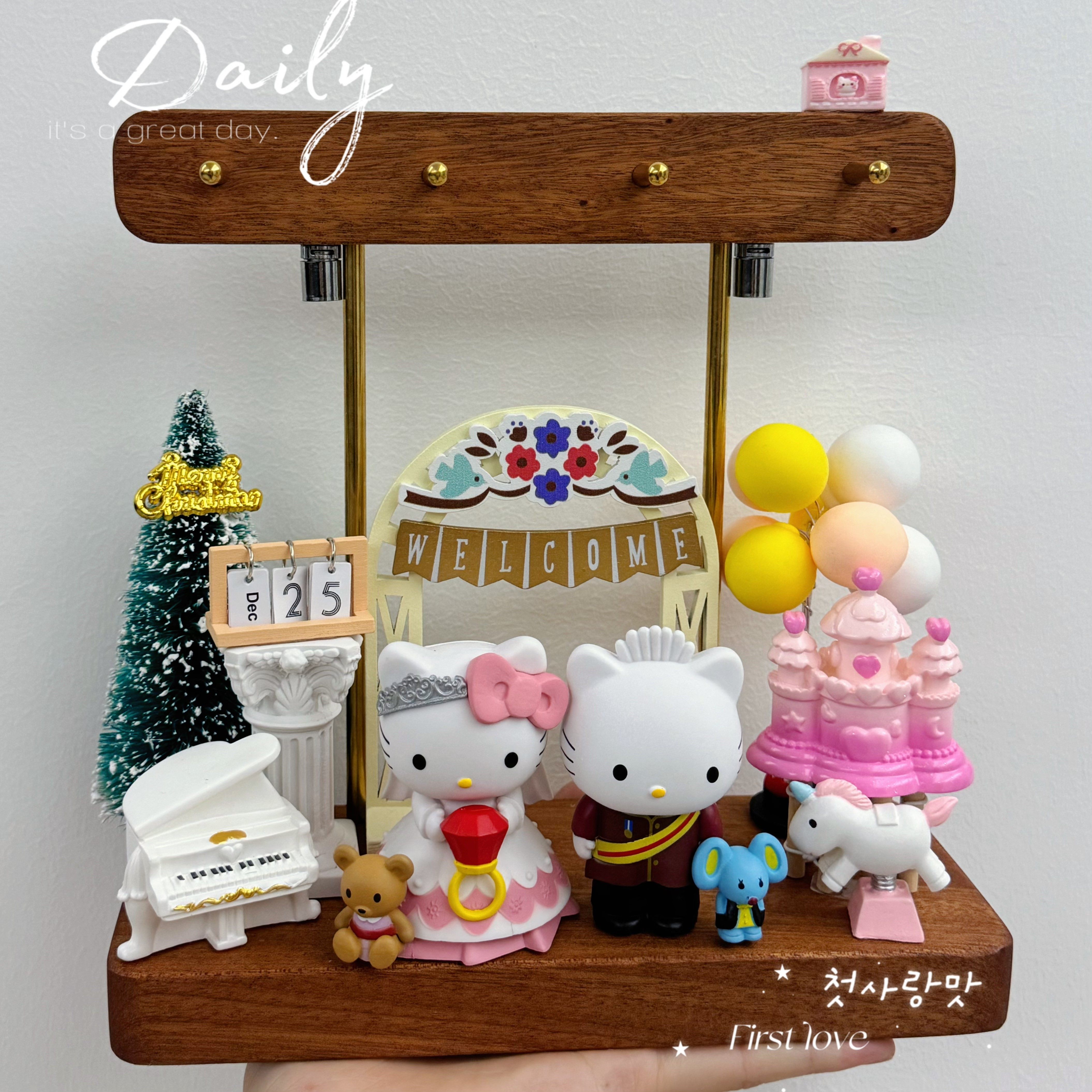 HelloKitty钥匙收纳玄关摆件入户客厅电视柜家居装饰品新居礼品