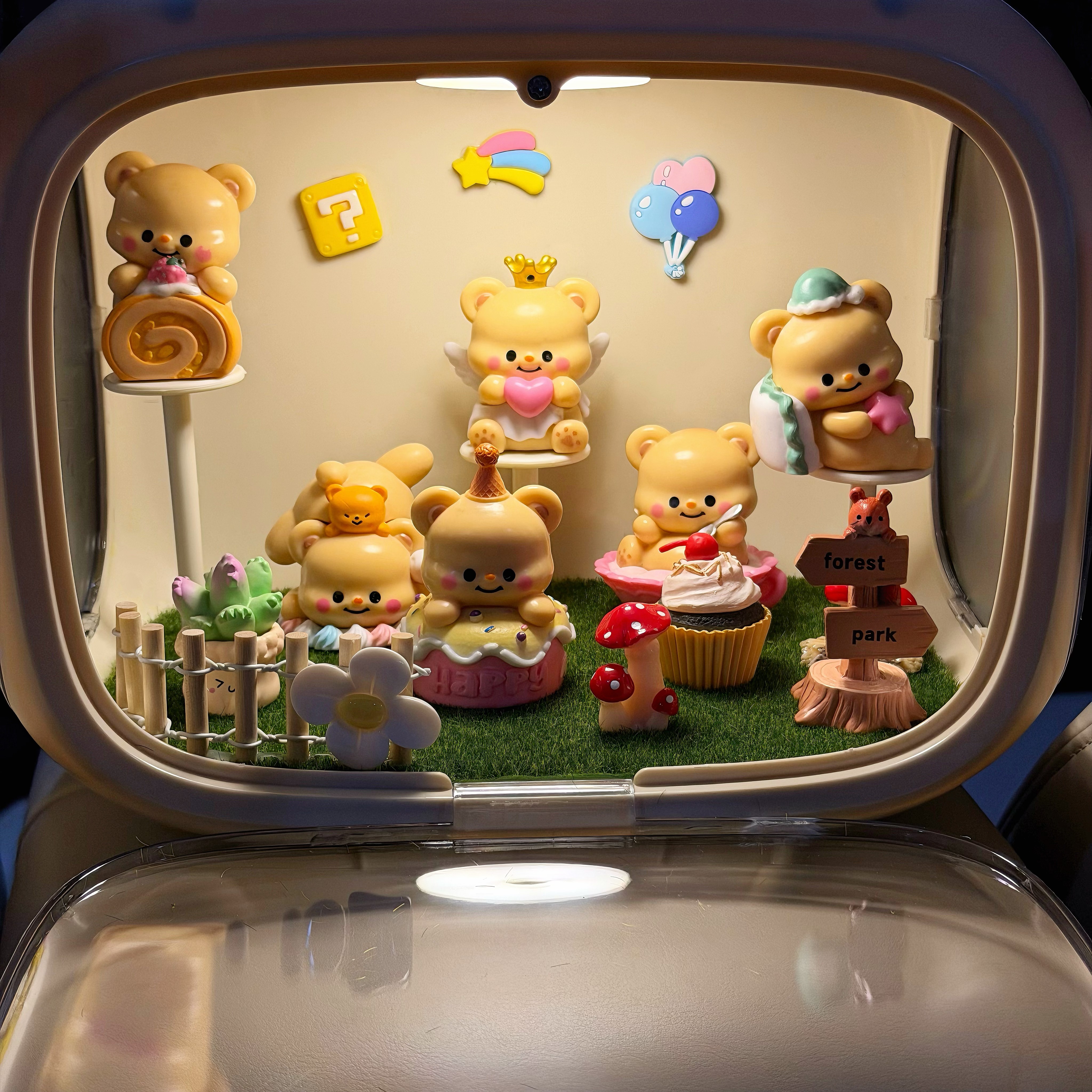 新款黄油小熊盲盒女孩送女友生日