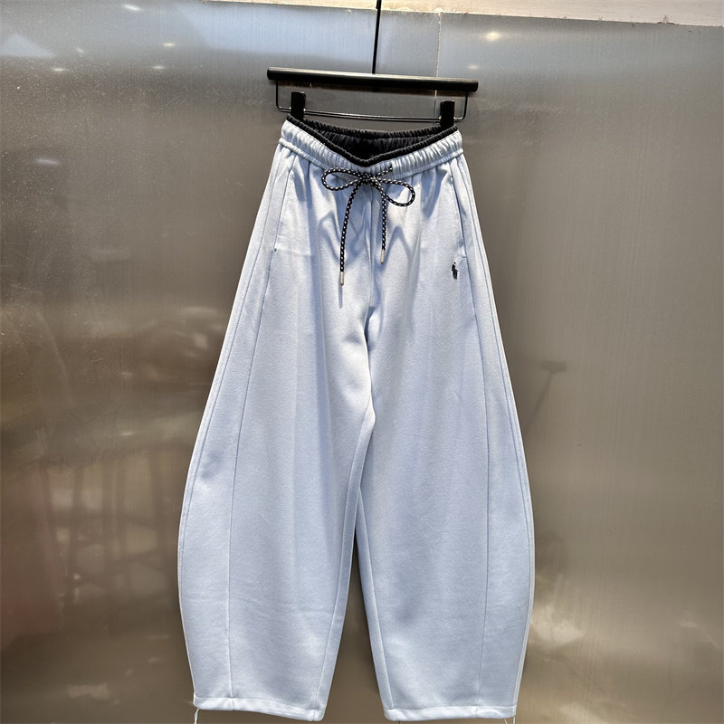 韩系浅蓝色少女感甜美休闲弯刀裤女2026年春季新款百搭减龄阔腿裤,女装/女士精品,休闲裤,淘宝优惠券,粉丝福利购,淘宝优惠卷