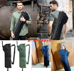 户外CS装备收纳包单肩斜AR包霰弹槍便携袋molle系统收纳袋