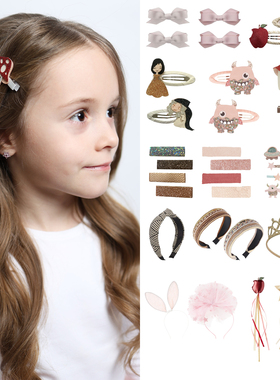 8Z 25SS现货Billy Loves Audrey儿童发夹发箍发饰生日魔法棒复古