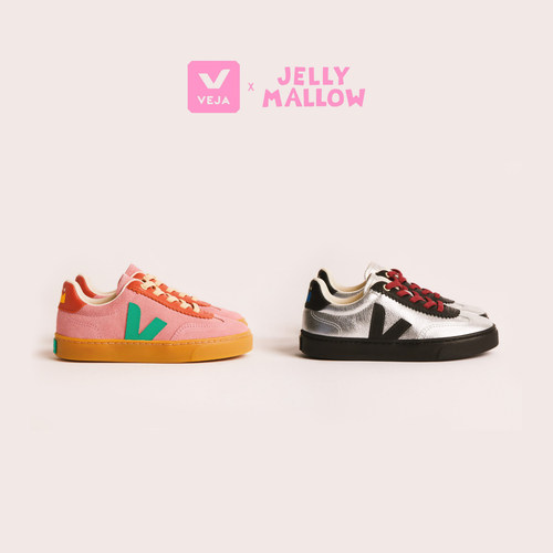 VEJA×JellyMallow儿童德训鞋