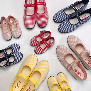 24春夏新款现货西班牙Cienta儿童奶奶鞋玛丽珍亲子成人软底甜美