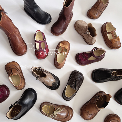 意大利Eureka儿童手工皮鞋