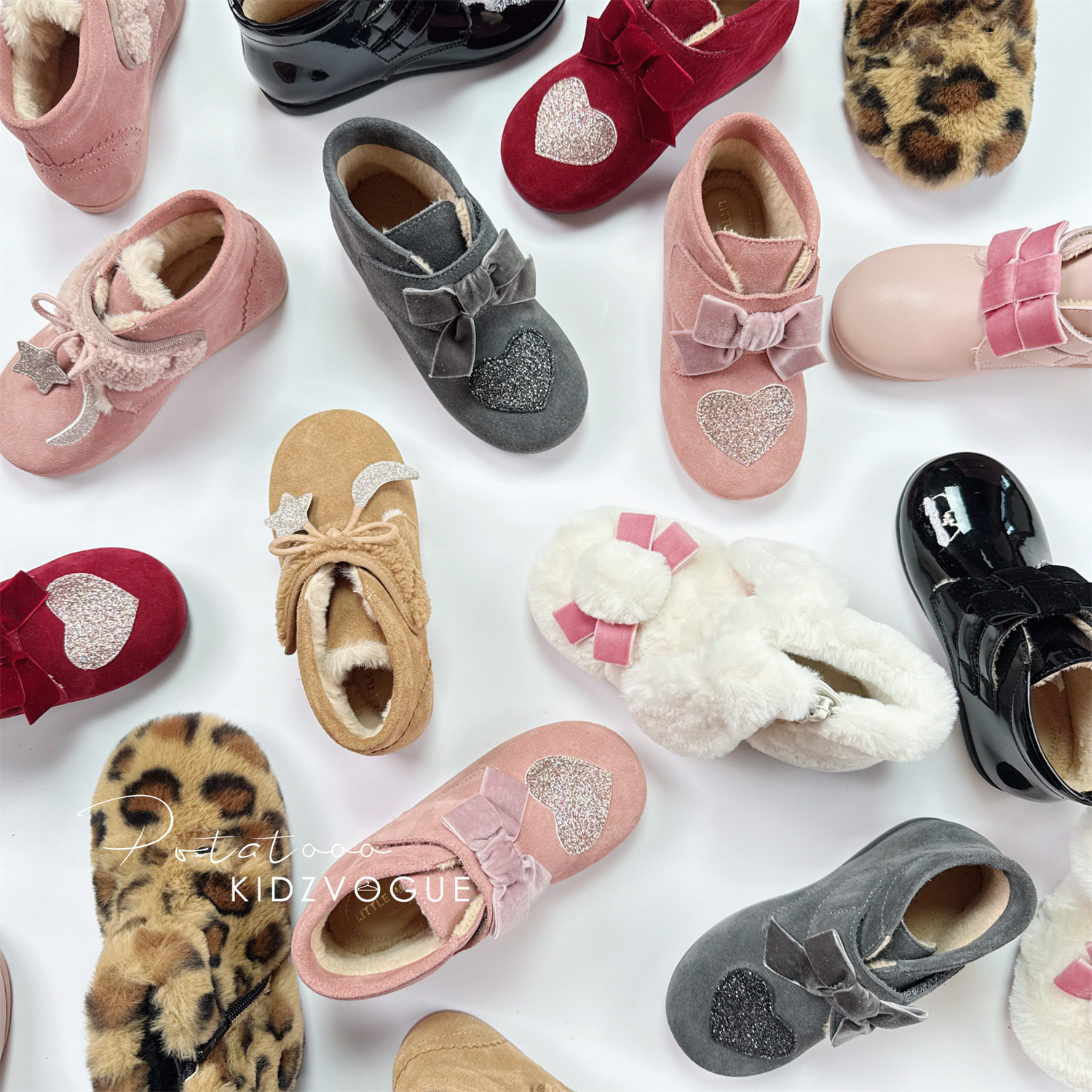 LittleWinkaaLW儿童短靴加绒